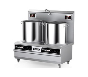 Water-cooled IH Soup Stove (Two Stoves)